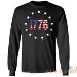 rush limbaugh betsy ross flag shirt just respect it 1776 long sleeve t shirt black 1.png