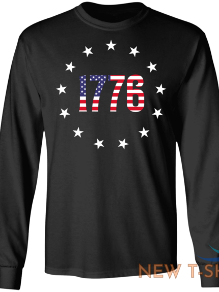 rush limbaugh betsy ross flag shirt just respect it 1776 long sleeve t shirt black 1.png