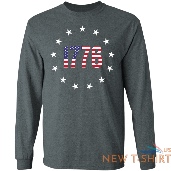 rush limbaugh betsy ross flag shirt just respect it 1776 long sleeve t shirt black 2.png