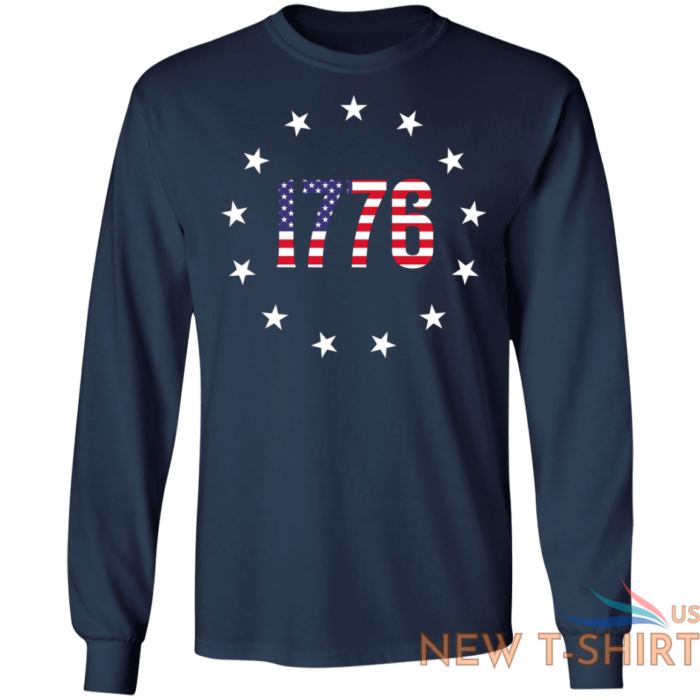 rush limbaugh betsy ross flag shirt just respect it 1776 long sleeve t shirt black 3.png