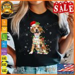 santa beagle christmas tree light pajama dog x mas matching t shirt 0.jpg