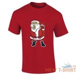 santa claus shshsh print t shirt mens boys christmas short sleeve top cotton tee 0.jpg