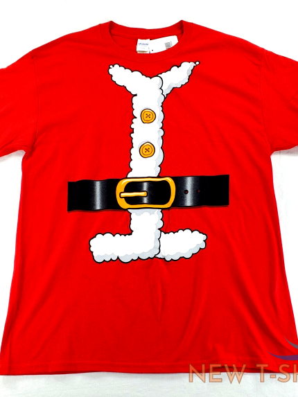 santa claus t shirt large red christmas holiday costume print tee gildan 0.png