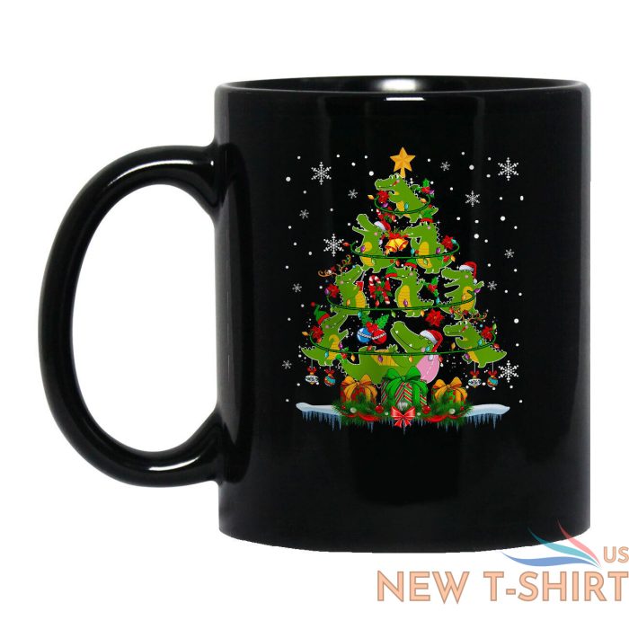 santa elf reindeer alligator christmas tree xmas lights tree animal t shirt mug 2.jpg