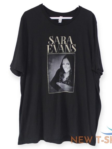 sara evans christmas tour t shirt 3xl short sleeve black front back graphics 0.jpg