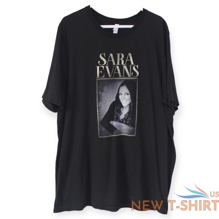 sara evans christmas tour t shirt 3xl short sleeve black front back graphics 0.jpg