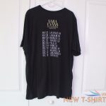 sara evans christmas tour t shirt 3xl short sleeve black front back graphics 1.jpg