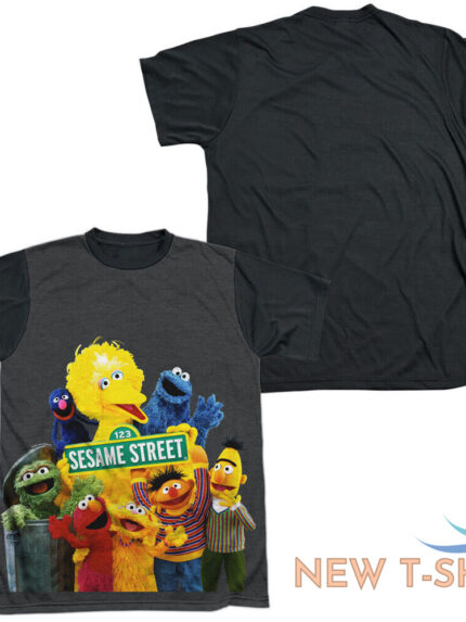 sesame street the squad adult halloween costume t shirt black back s 3xl 1.jpg