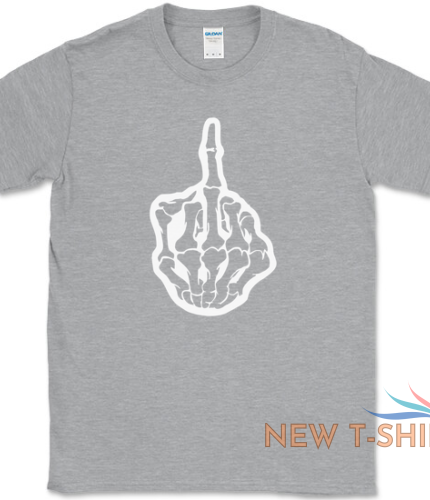 skeleton middle finger t shirt funny halloween skull sarcastic novelty tee 1.png