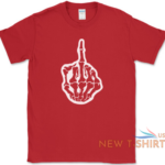 skeleton middle finger t shirt funny halloween skull sarcastic novelty tee 3.png