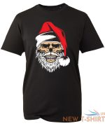 skeleton skull santa hat christmas t shirt xmas funny beard hat secret santa top 1.jpg