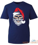 skeleton skull santa hat christmas t shirt xmas funny beard hat secret santa top 2.jpg