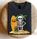 skeleton surfing halloween hawaii hawaiian surfer t shirt 0.jpg