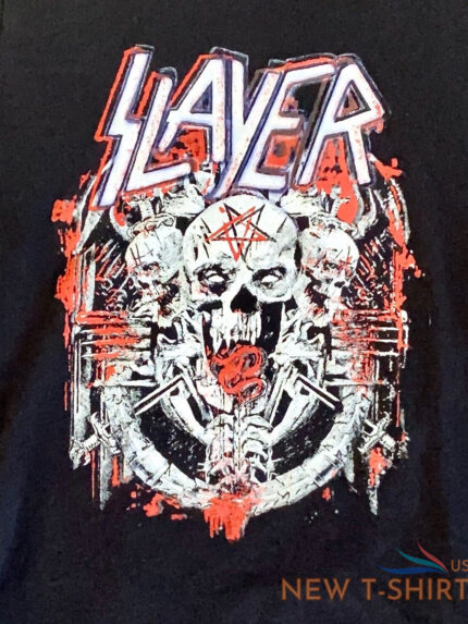 slayer t shirt heavy metal t shirt horror t shirt mens small concert t shirt 0.jpg