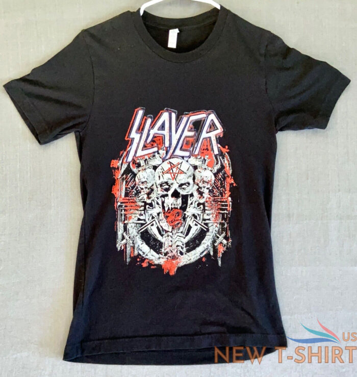 slayer t shirt heavy metal t shirt horror t shirt mens small concert t shirt 1.jpg