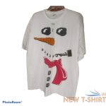 snowman t shirt winter frosty christmas xmas fun costume mens cotton nwt 0.jpg