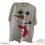 snowman t shirt winter frosty christmas xmas fun costume mens cotton nwt 4.jpg