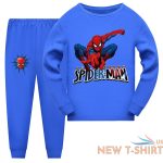 spider man kids boys girls t shirt pants pajama set pyjamas pjs sleepwear 2.jpg