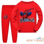 spider man kids boys girls t shirt pants pajama set pyjamas pjs sleepwear 8.jpg