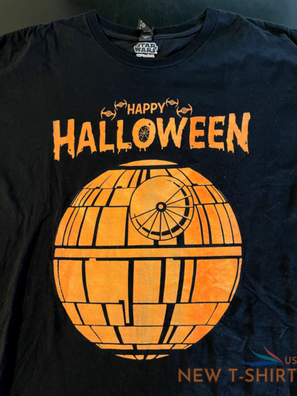 star wars happy halloween death star t shirt size 2xl xxl 0.png
