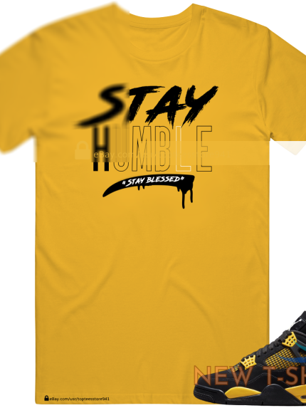 stay humble t shirt inspired by air jordan 4 thunder 0.png