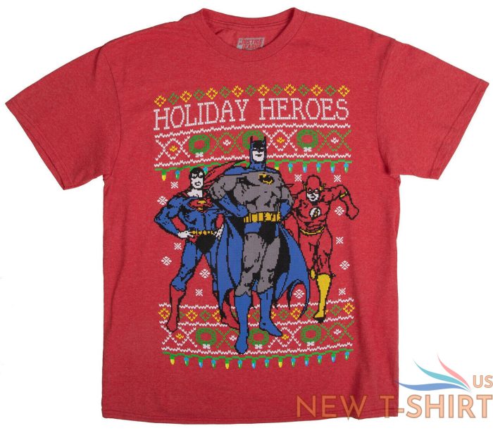 superman batman shirt christmas holiday heroes dc comics men s size small xxl 0.jpg