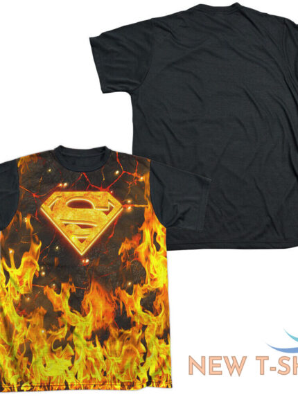 superman fire logo adult halloween costume t shirt black back s 3xl 1.jpg