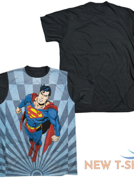 superman super climb adult halloween costume t shirt black back s 3xl 1.jpg