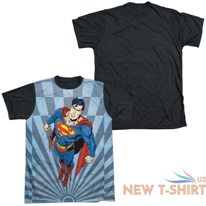 superman super climb adult halloween costume t shirt black back s 3xl 1.jpg