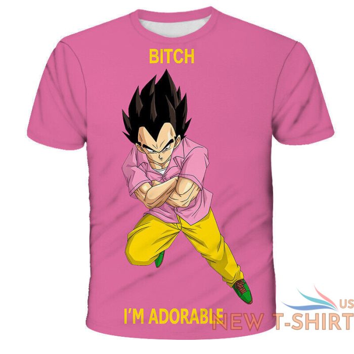 t shirt dragon ball z vegeta son goku anime pink unisex adult size l m s 0.jpg