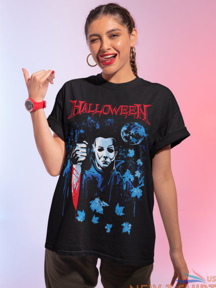 t shirt funny michael myers halloween scary movie gift tee 1 1.png