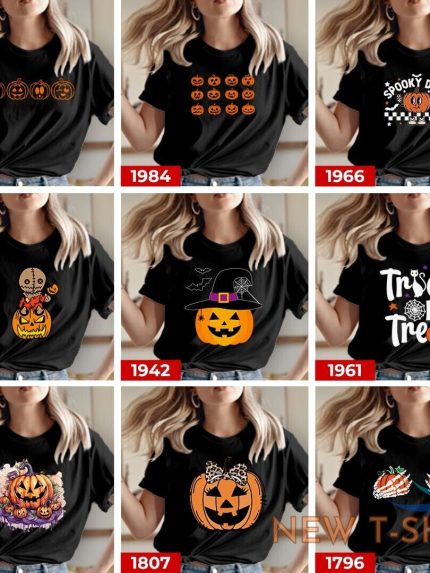 t shirt halloween pumpkin face spooky dude kids mouse witch nightmare ghost 0.jpg