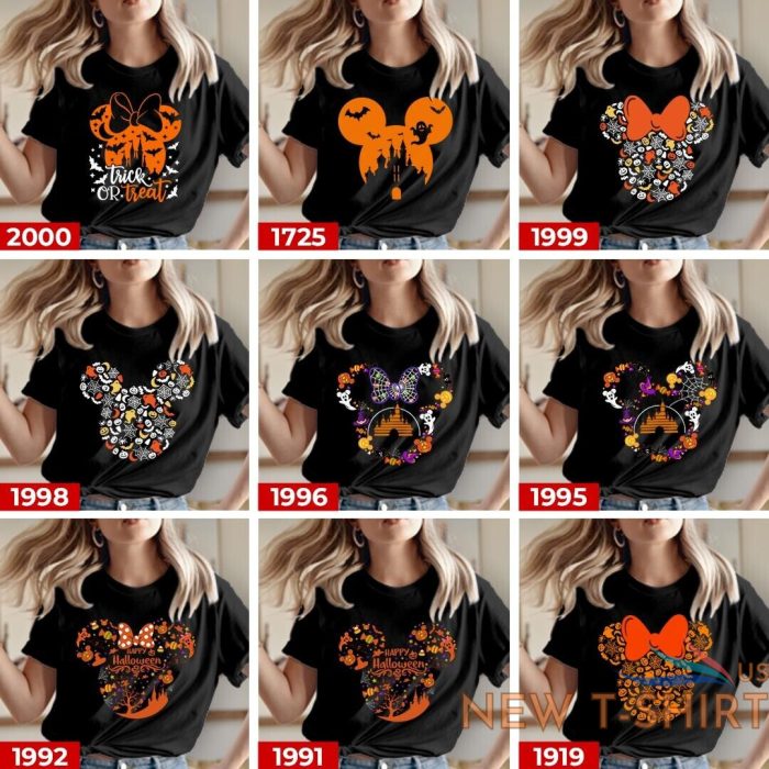 t shirt happy halloween mouse heads trick or treat kids men women costume 0.jpg