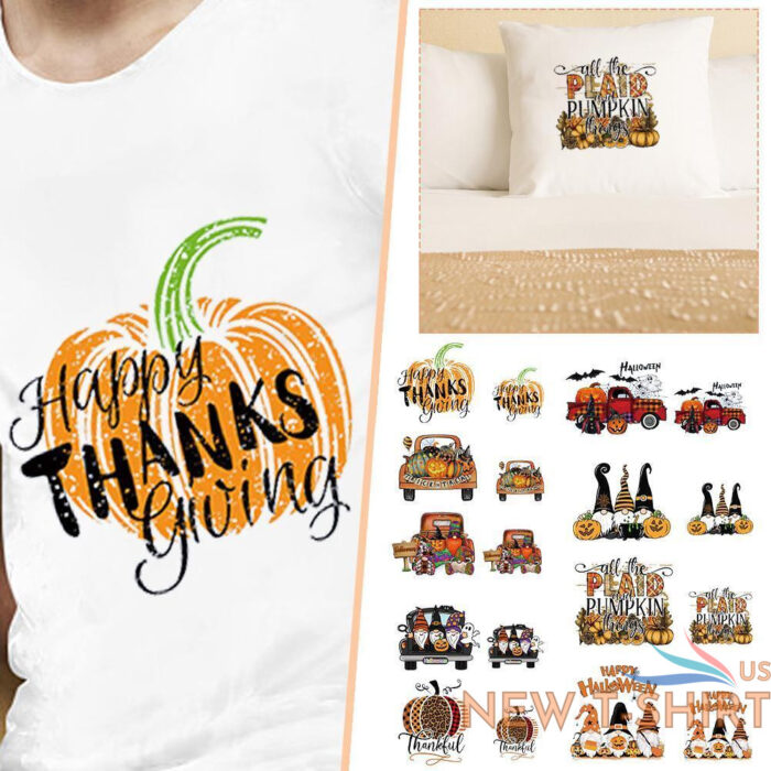 t shirt iron transfer sticker pumpkin variety fall halloween thanksgiving autumn 1.jpg