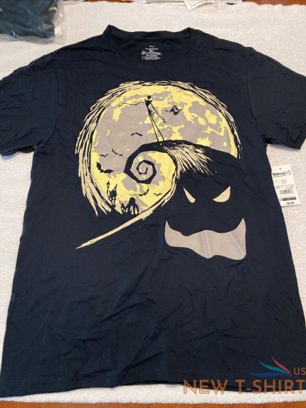 t shirt mens black the nightmare before christmas size medium new with tag 0.jpg
