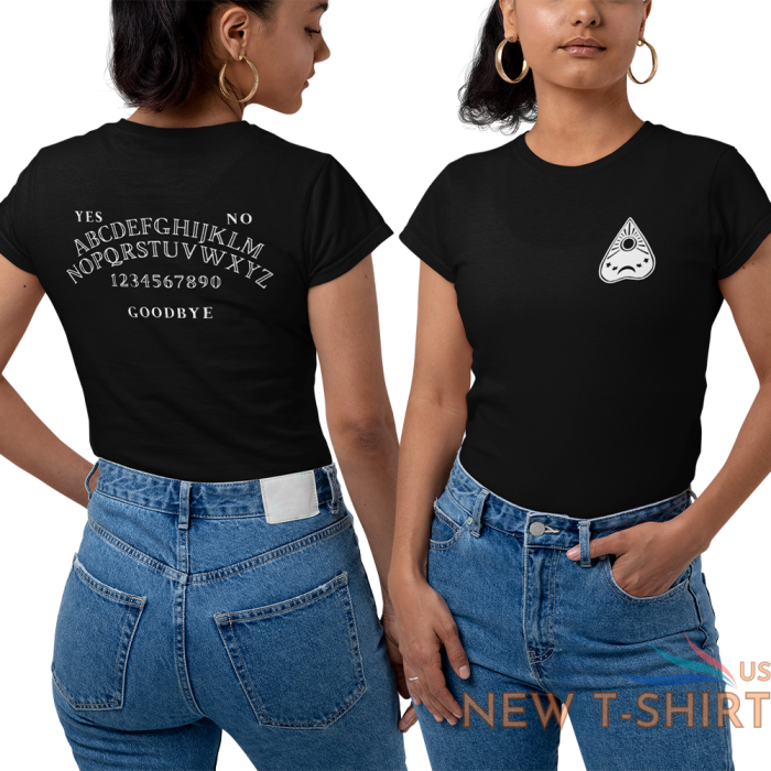 t shirt ouija board printed halloween occult horror black short sleeve tee shirt 0.png