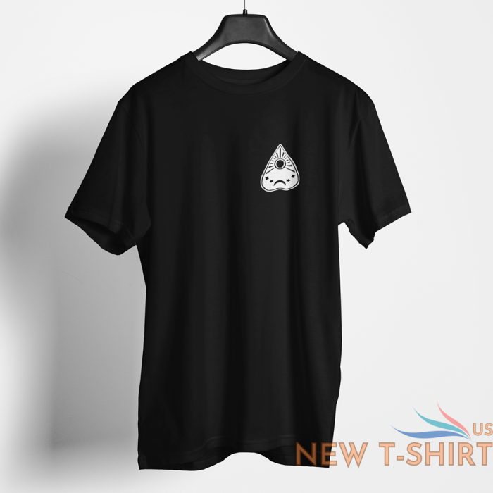 t shirt ouija board printed halloween occult horror black short sleeve tee shirt 1.png