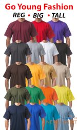 t shirts short sleeve tees heavyweight shirts solid big tall oversize up to 10xl 2.jpg