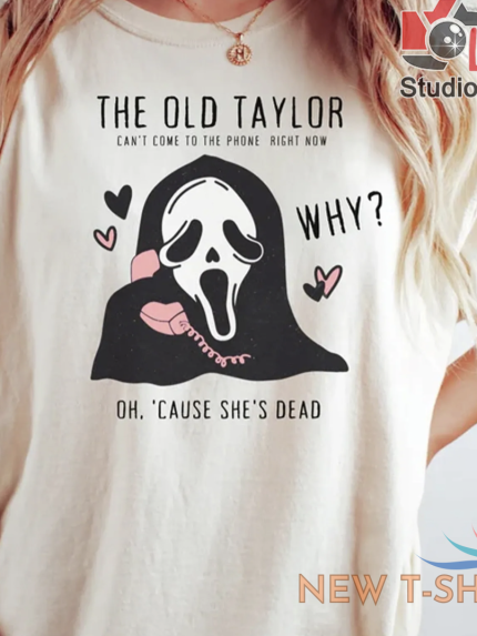 tay lor halloween shirt scream horror movie sweatshirt look what you made me 0.png