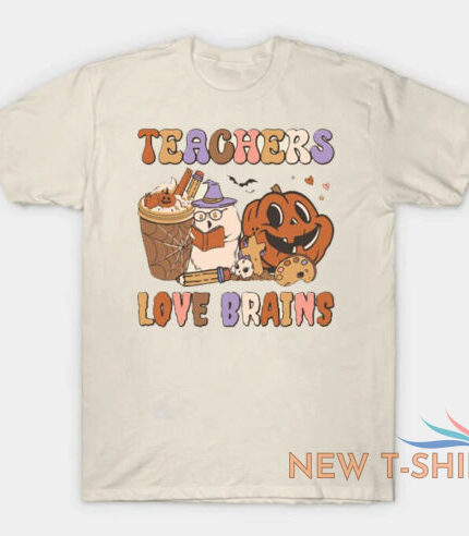 teacher loves brains funny halloween shirt gift for teacher sand s 5xl 0.jpg