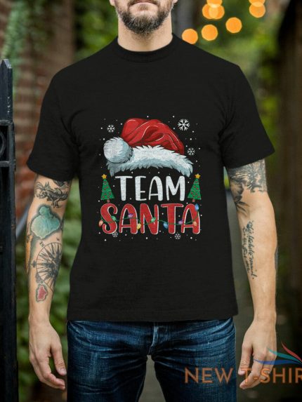 team santa t shirt christmas family matching pajamas tees t shirt 1.jpg