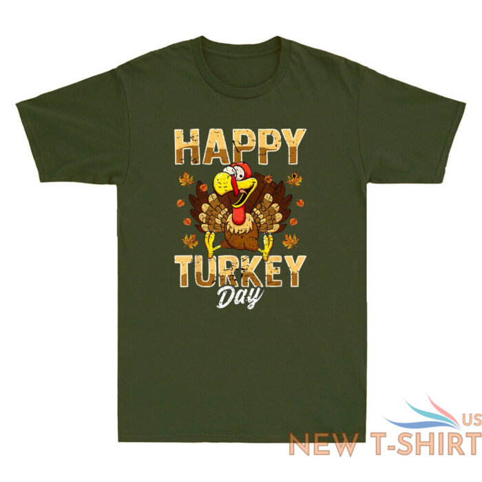 thanksgiving day turkey thankful happy turkey day holiday gift retro men t shirt 5.jpg