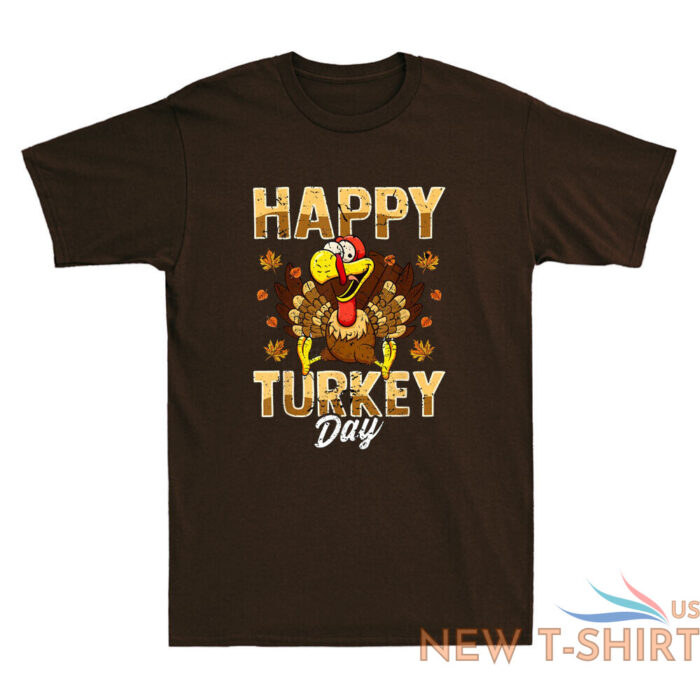 thanksgiving day turkey thankful happy turkey day holiday gift retro men t shirt 6.jpg