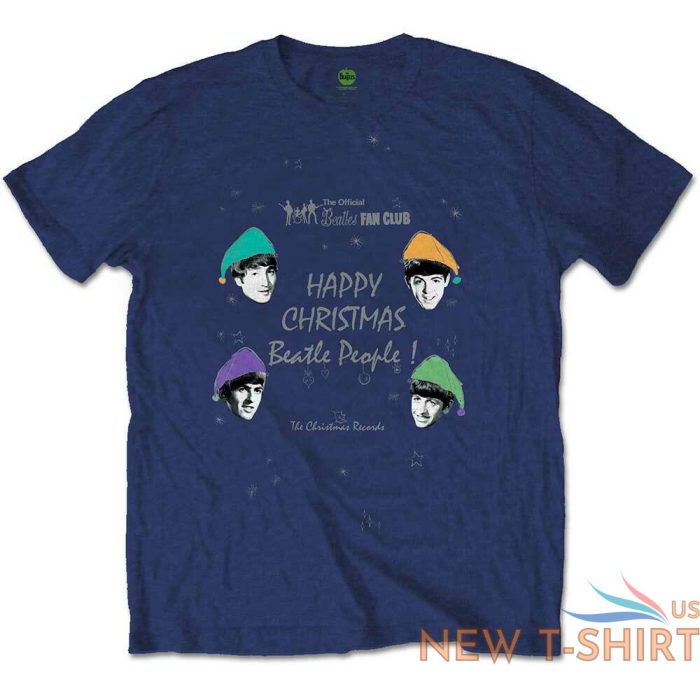 the beatles happy christmas official tee t shirt mens unisex 0.jpg