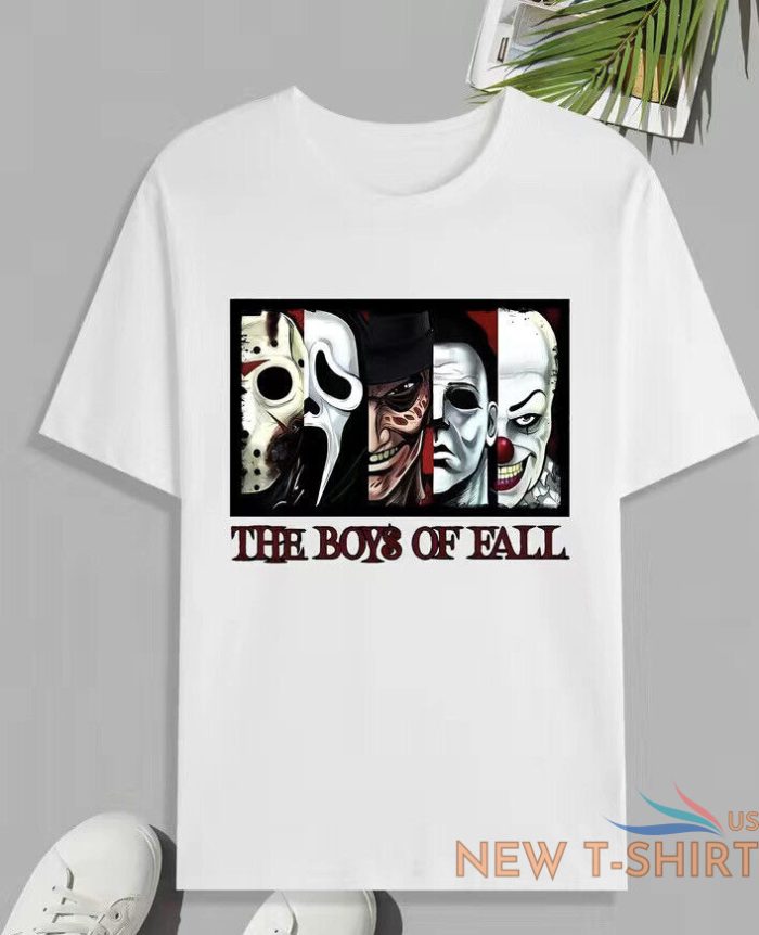 the boys of fall horror graphic halloween print men s size m t shirt casual 1.jpg