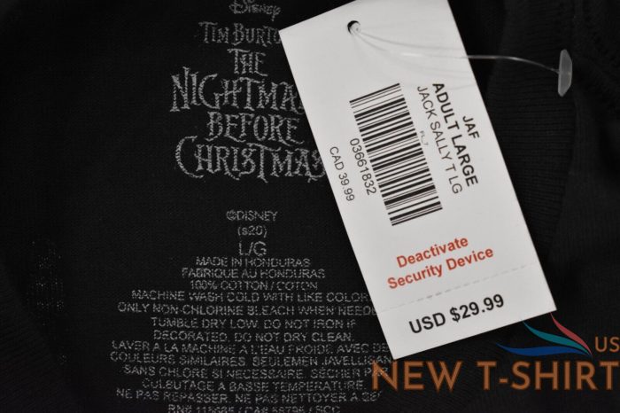 the nightmare before christmas mens 2 sided long sleeve black shirt nwt l 1.jpg