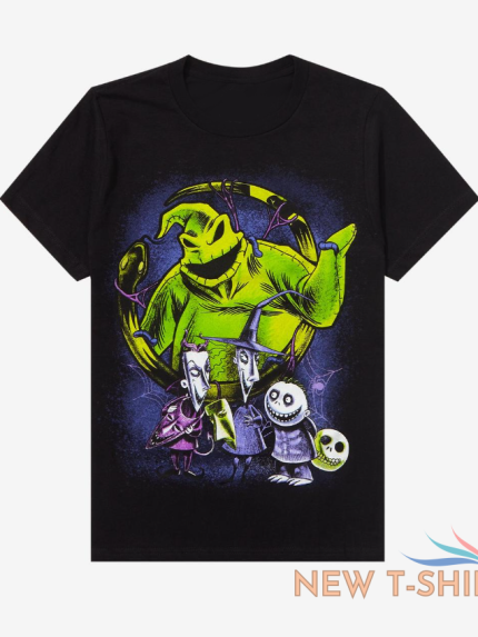 the nightmare before christmas oogie boogie black graphic unisex t shirt s 5xl 0.png