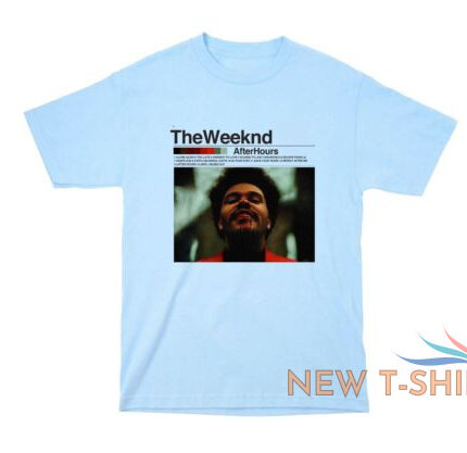 the weeknd merch the weeknd after hours photo tee shirt black 1.jpg