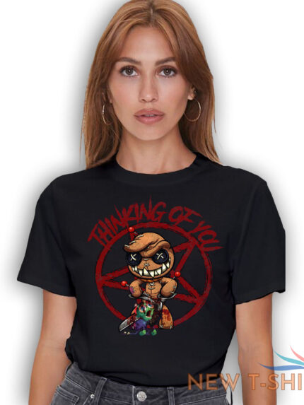 thinking of you voodoo doll halloween t shirt zombie halloween graphic tee 1.jpg