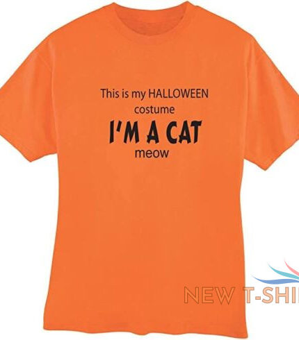 this is my halloween costume i m a cat meow orange tee shirt 0.jpg